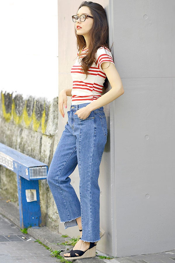 切りっぱなしデニム「coca」6,990円（税込）／画像提供：coca