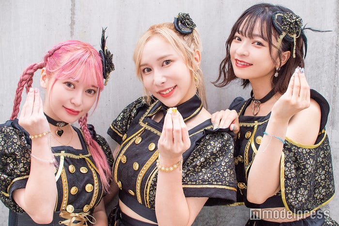 まりな、ありしゃん、さおりん (C)モデルプレス