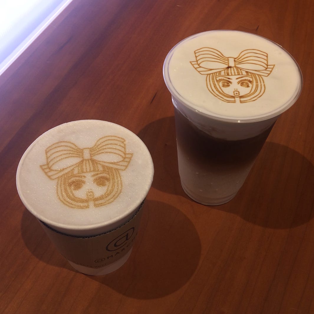 「りぼん」歴代ふろくのコラボカフェ開催、矢沢あいの特別ラテ&さくらももこ過去作品コーナーも