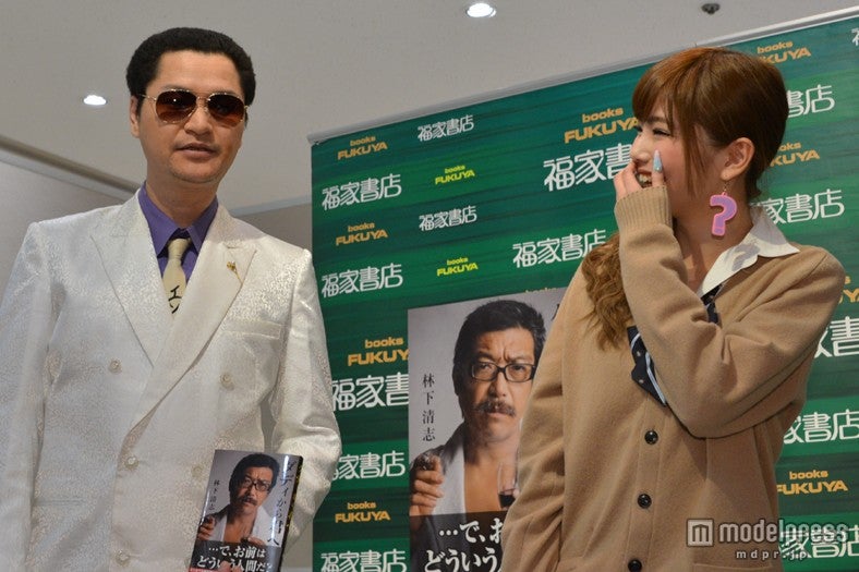 （左より）鼠先輩、林下清さん、みんみ