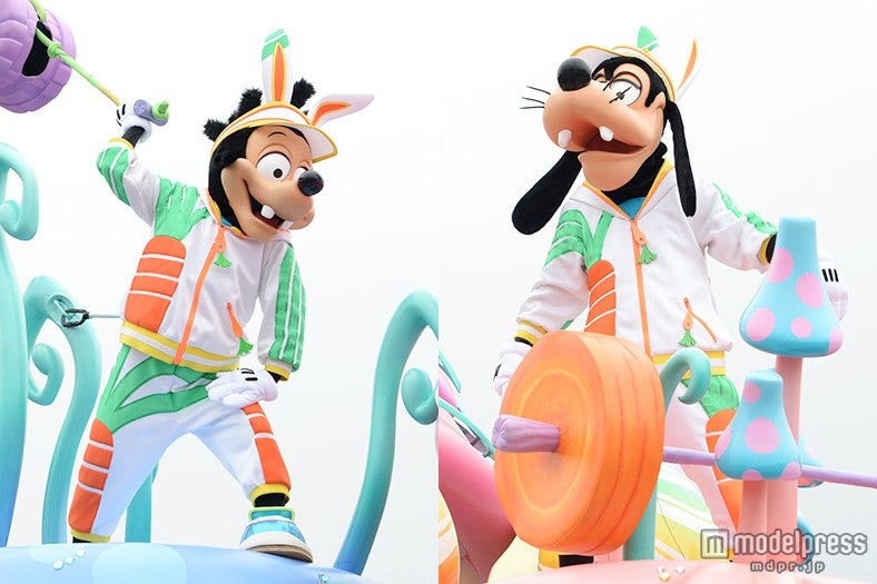 ディズニーランド「ヒッピティ・ホッピティ・スプリングタイム」グーフィー＆マックス