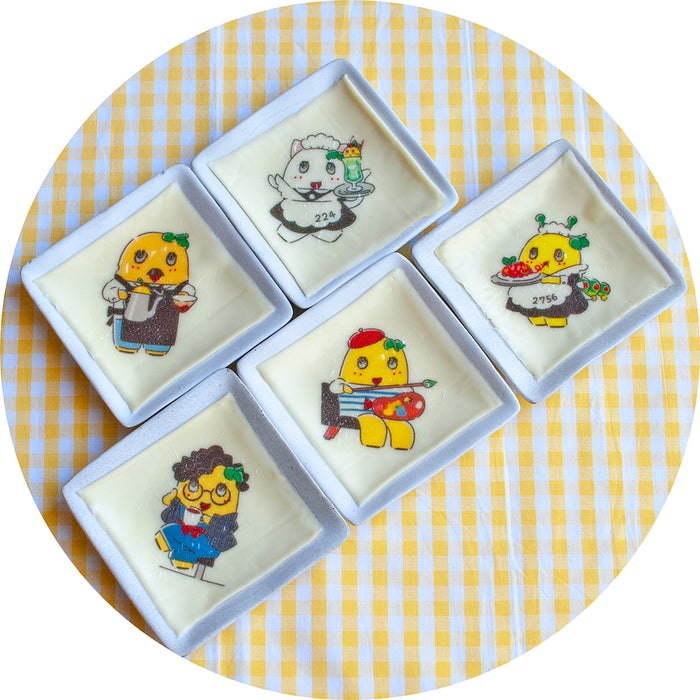 純喫茶ふなっしー　13cmプレート　1,404円／画像提供：東急ハンズ