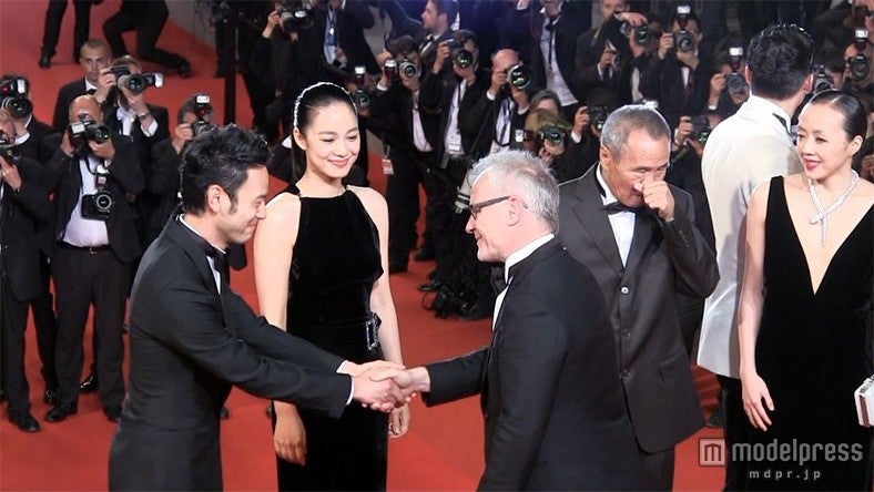 「第68回カンヌ国際映画祭」レッドカーペットの様子／妻夫木聡