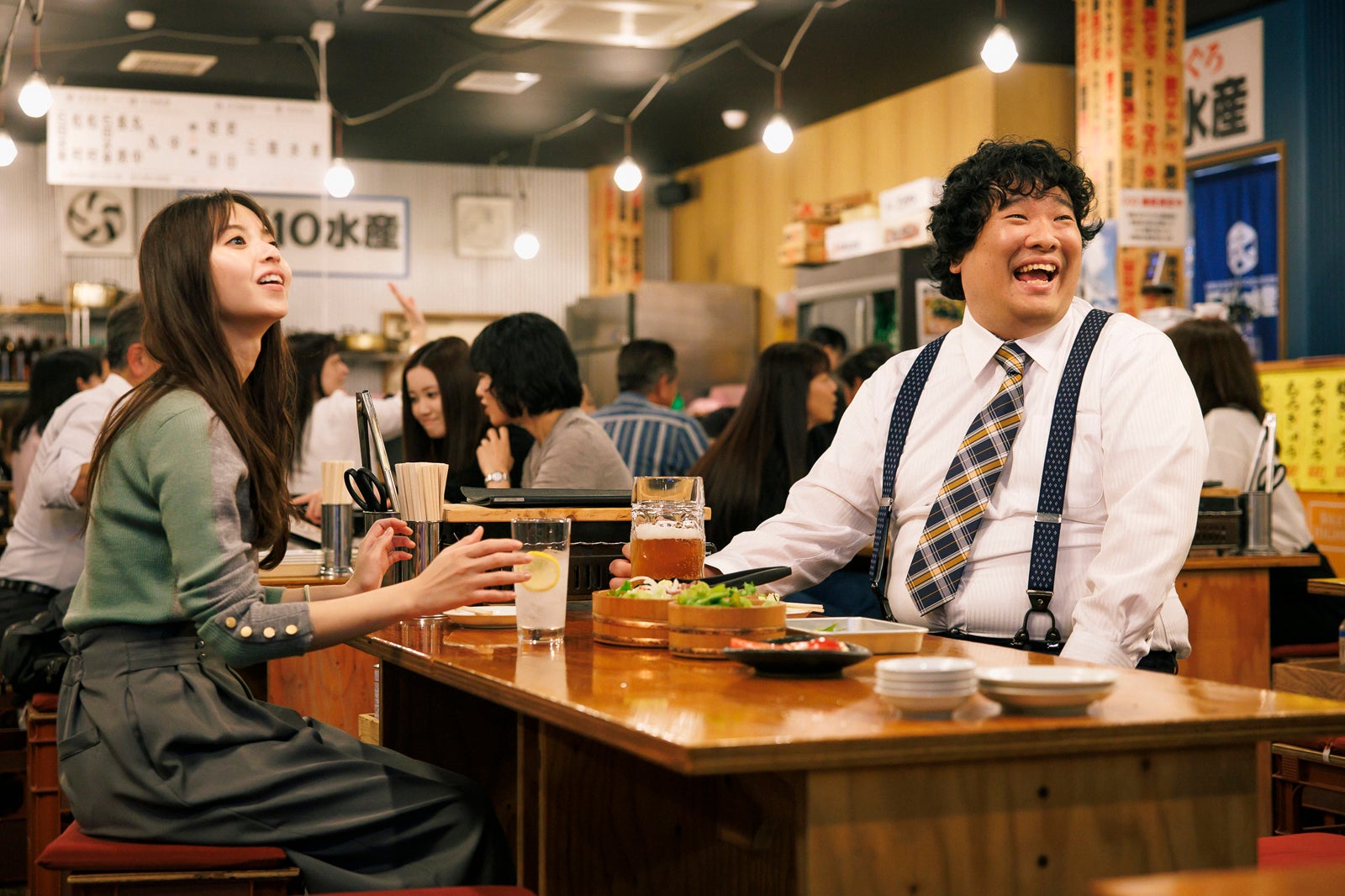 齋藤飛鳥、岡崎体育「ライオンの隠れ家」第10話（C）TBS