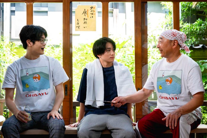 井之脇海、木戸大聖、高橋克実「9ボーダー」第6話より(C)TBS