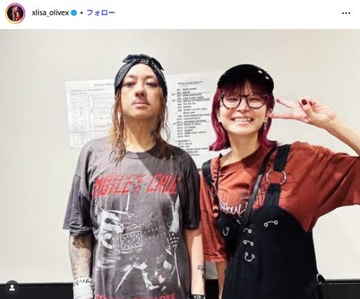 LiSA公式Instagramより