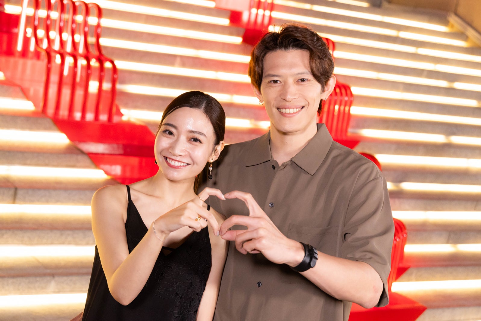 ユリミ、タカ「GIRL or LADY ～私が最強～」（C）AbemaTV, Inc.