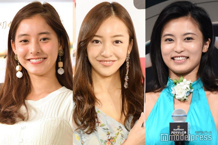 新木優子、板野友美、小島瑠璃子 (C)モデルプレス