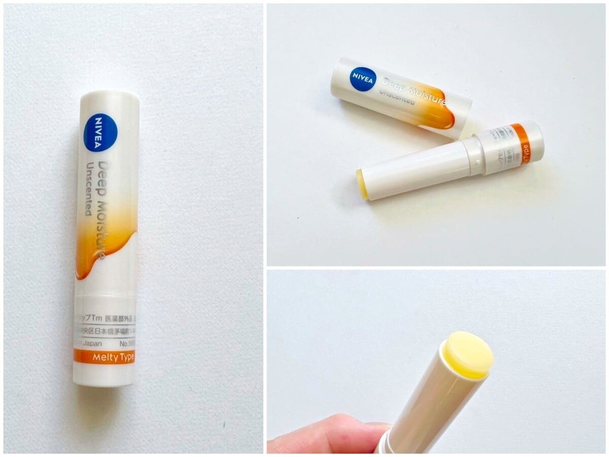 無香料タイプなのでシーンを問わず使えるニベアのリップクリーム