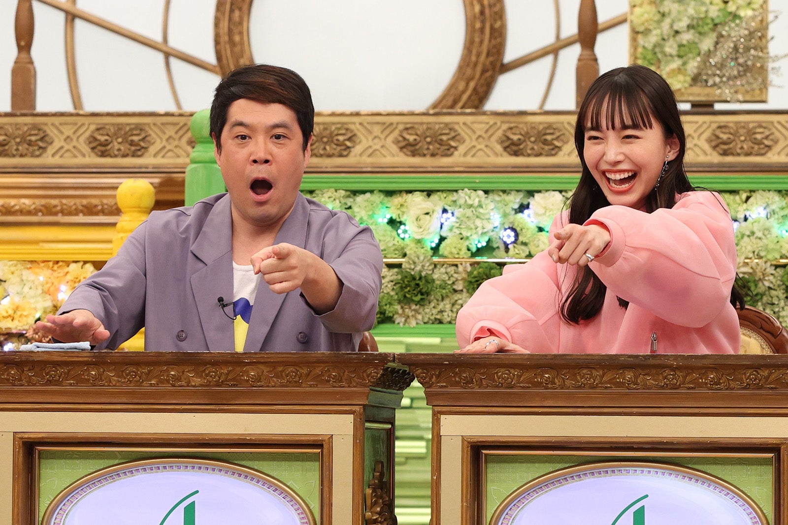 タカ、井桁弘恵（C）フジテレビ