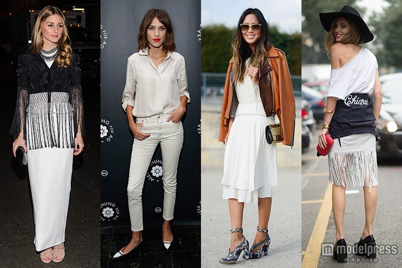 今年の春は絶対「白」 セレブお手本にオールホワイトもマスター