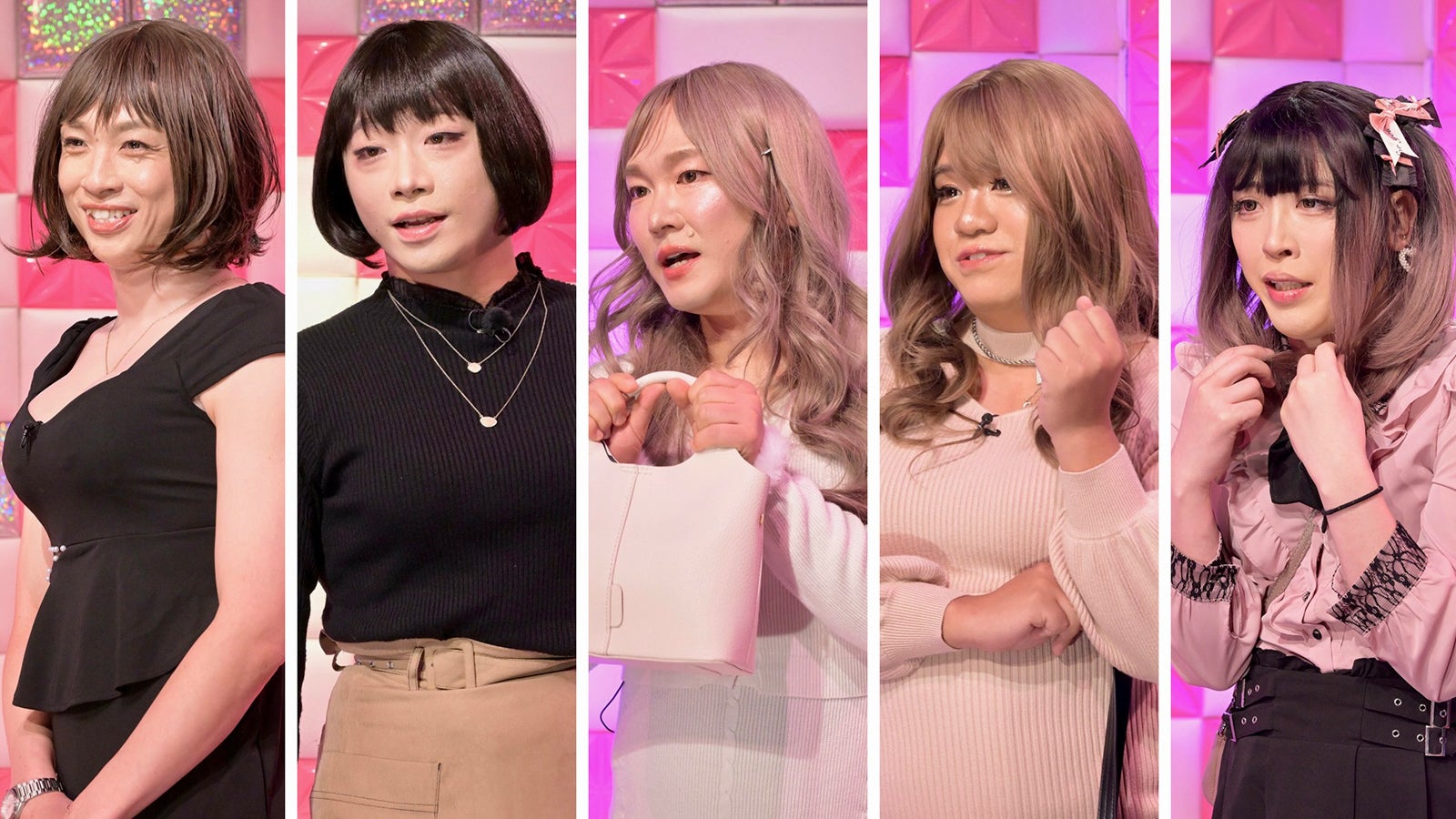 河井ゆずる（アインシュタイン）、新山（さや香）、山内健司（かまいたち）、アタック西本（ジェラードン）、ガク（真空ジェシカ）（C）テレビ朝日