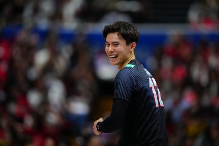 高橋藍選手(C)JVA/撮影:小海途良幹