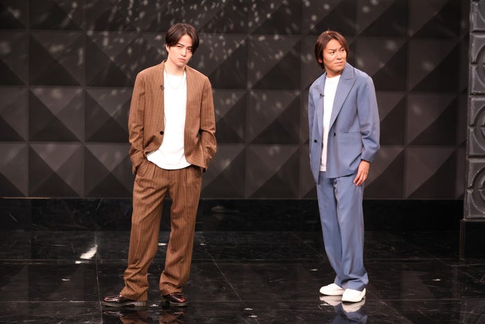 菊池風磨、狩野英孝(C)フジテレビ