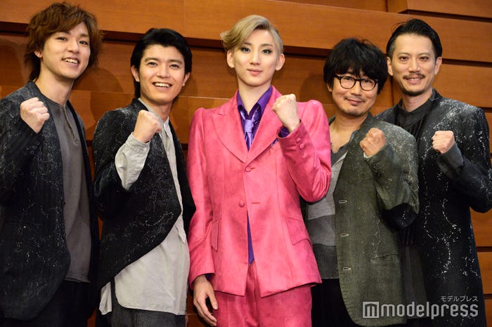 (左から)平野潤也、高田翔、京本大我、中山祐一朗、細見大輔(C)モデルプレス