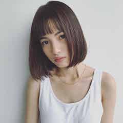 大人女子にもおすすめ 垢抜け感抜群の 前髪あり ボブ 18選 モデルプレス 大人女子にもおすすめ 垢抜け感抜群の 前髪あり ボブ 18選 モデルプレス