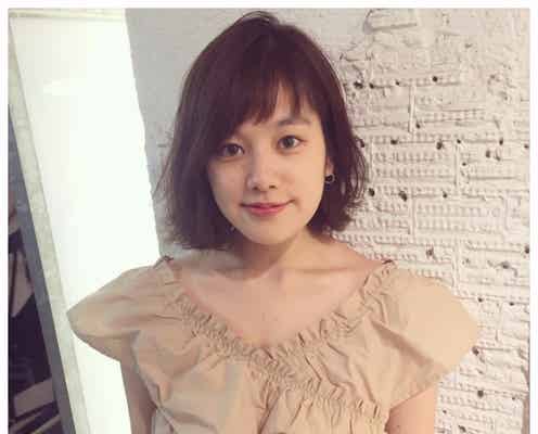 筧美和子、前髪復活でイメチェン!「雰囲気変わった」「似合ってる」の声