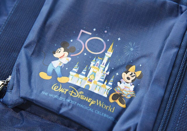 Walt 宝島社 ディズニーコラボアイテム パッカブルボストンバッグ