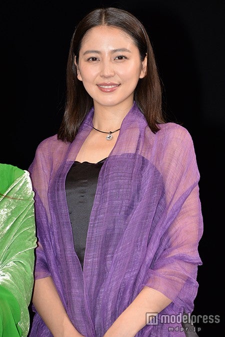 舞台「紫式部ダイアリー」開幕直前会見に出席した長澤まさみ【モデルプレス】