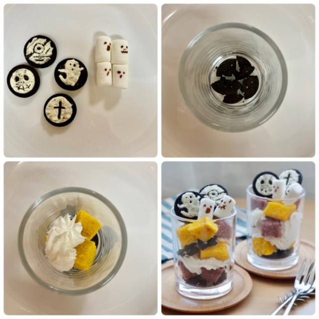 お子様と一緒に作るのもおすすめ。トライフルケーキのレシピです。