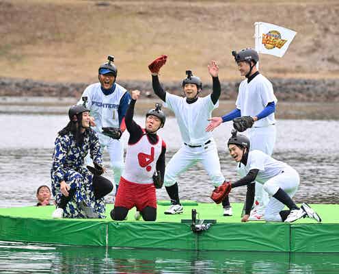 小栗旬、ゴルフ対決にサプライズ初参戦 なにわ男子・藤原丈一郎も初登場