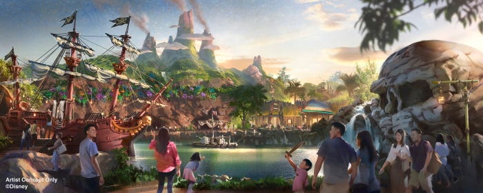 「ピーターパンのネバーランド」イメージ(C)Disney