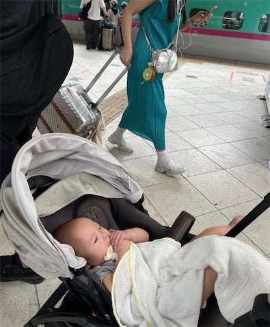 第3子妊娠中の小林礼奈、子連れ移動の大変さを実感「来年3人子連れか、やばいな」
