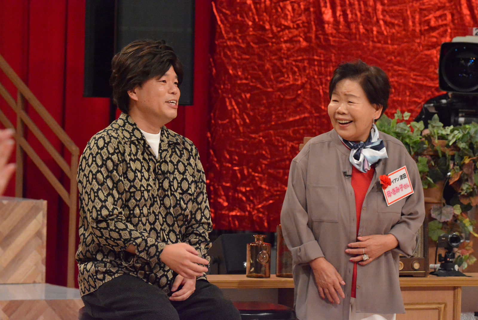 津田篤宏、母・きみ子 （C）読売テレビ