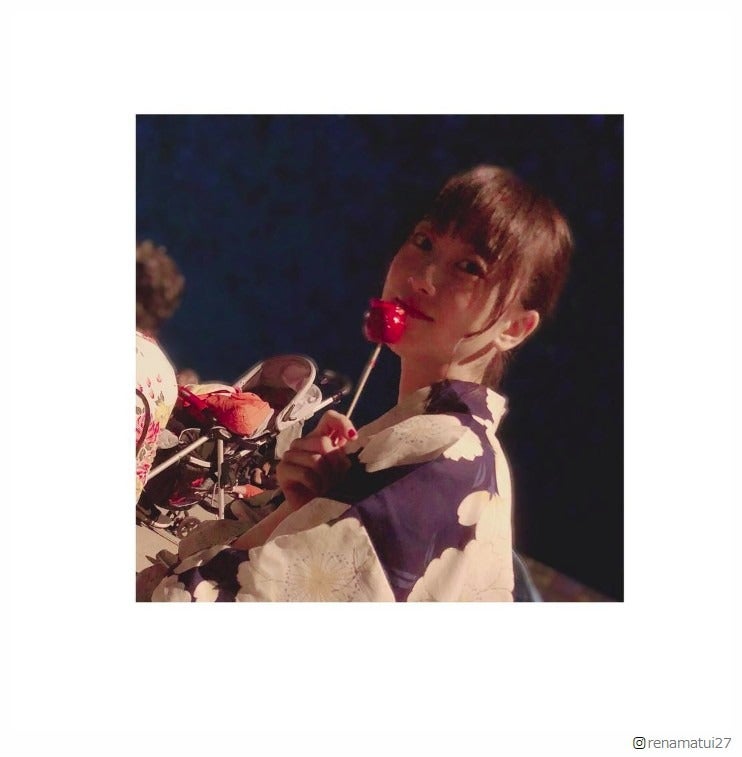 松井玲奈、“彼女感”あふれる浴衣美人ショット公開　ファンから「最高に可愛い」と絶賛の声