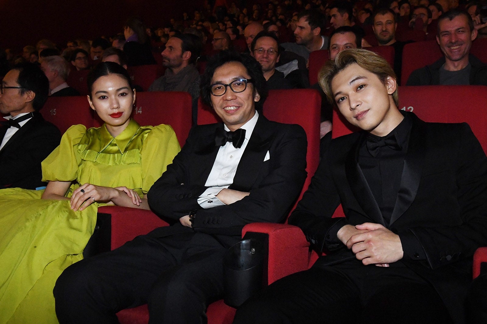 二階堂ふみ、行定勲監督、吉沢亮（提供写真）