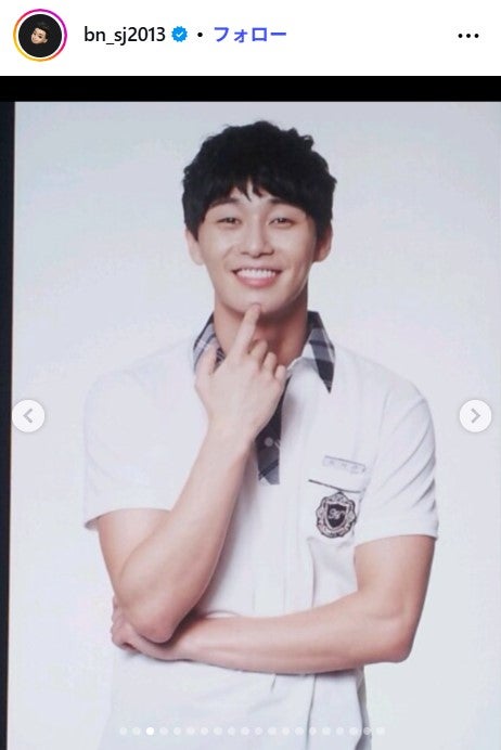 パク・ソジュンInstagramより