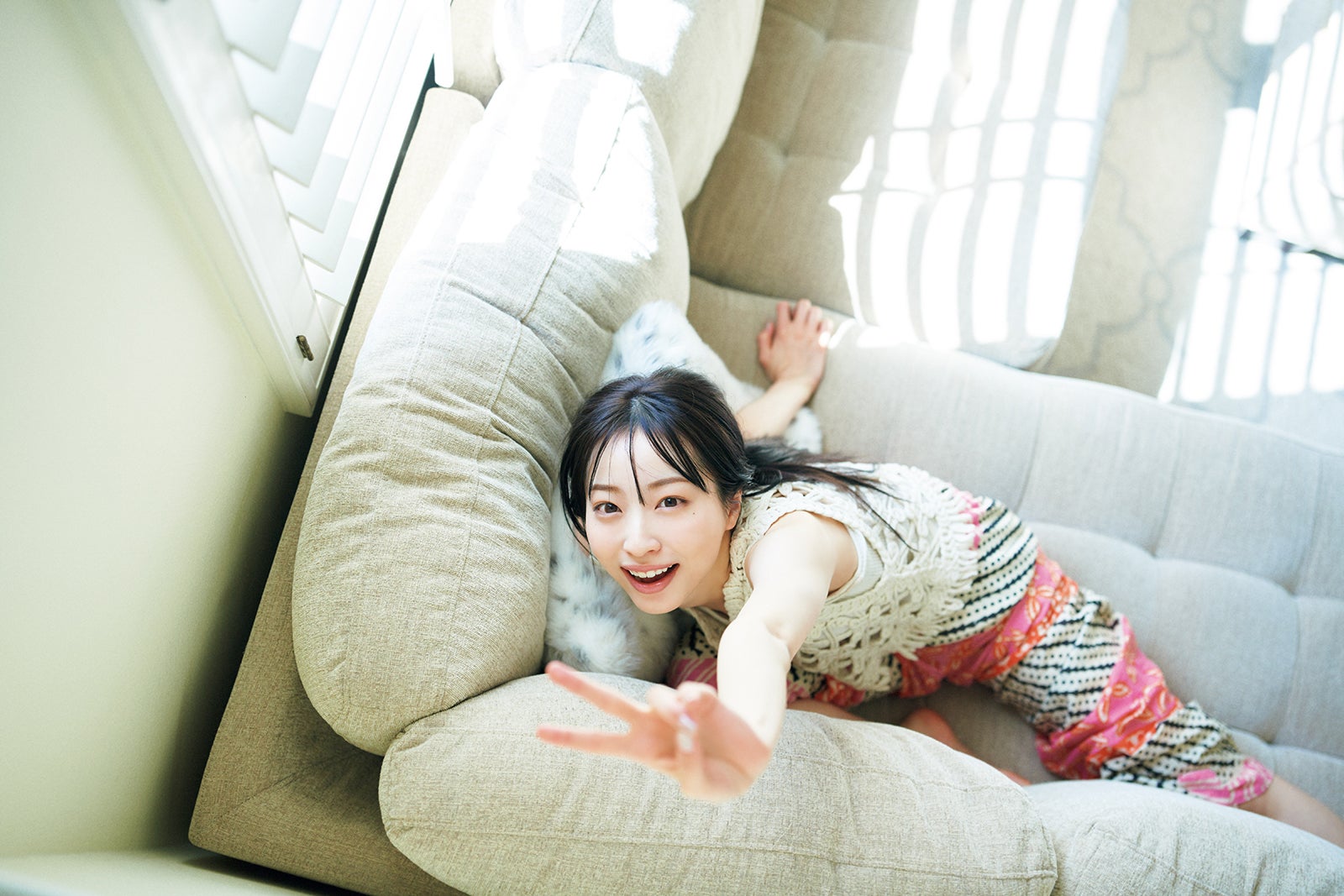 林佑香 1st写真集「MEMORY LANE：92614」より（C）小学館（C）熊木優