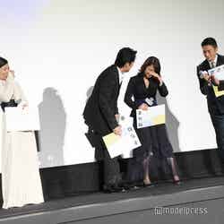 （左から）桜井ユキ、福山雅治、石田ゆり子、伊勢谷友介（C）モデルプレス