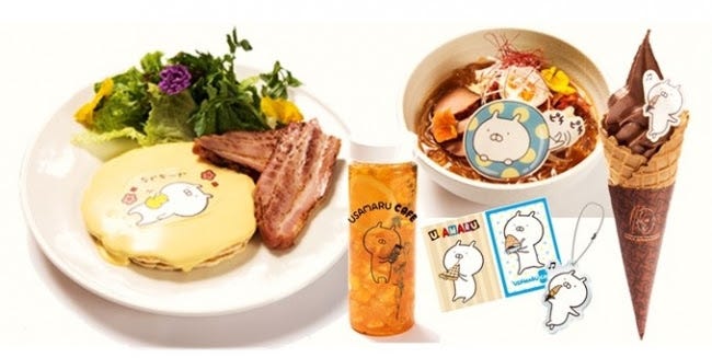 新宿「うさまるカフェ」マックスブレナー&アイスモンスターとの“ひんやり”新メニュー勢揃い