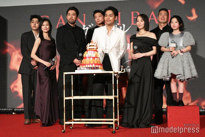 吉原光夫、笠松将、柳楽優弥、吉岡里帆(C)モデルプレス