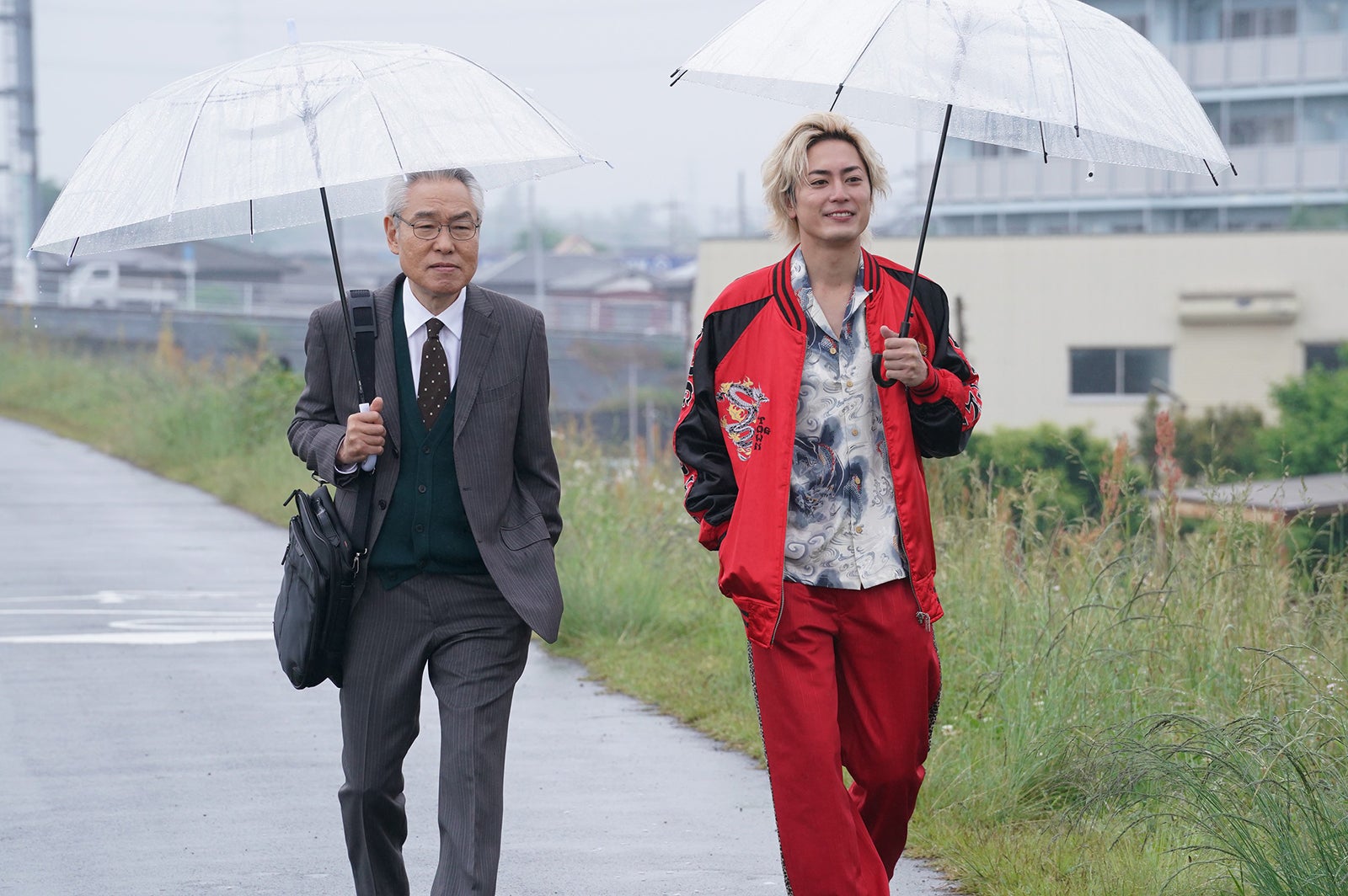 モロ諸岡、間宮祥太朗／「ナンバMG5」第6話より（C）フジテレビ