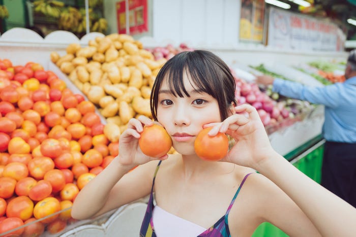 与田祐希/「日向の温度」本編未収録カット 撮影:前康輔(画像提供:幻冬舎)