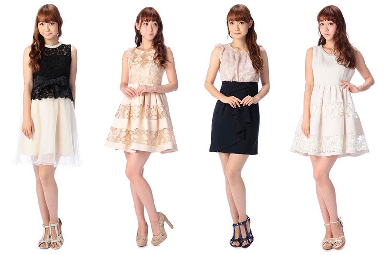 パーティで注目の的！「お呼ばれドレス」は思いっきり可愛く