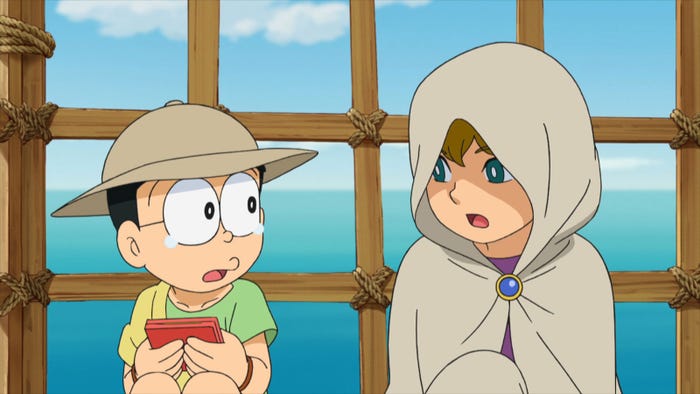 「のび太とギリシャのケーキ伝説」場面写真(C)藤子プロ・小学館・テレビ朝日・シンエイ・ADK