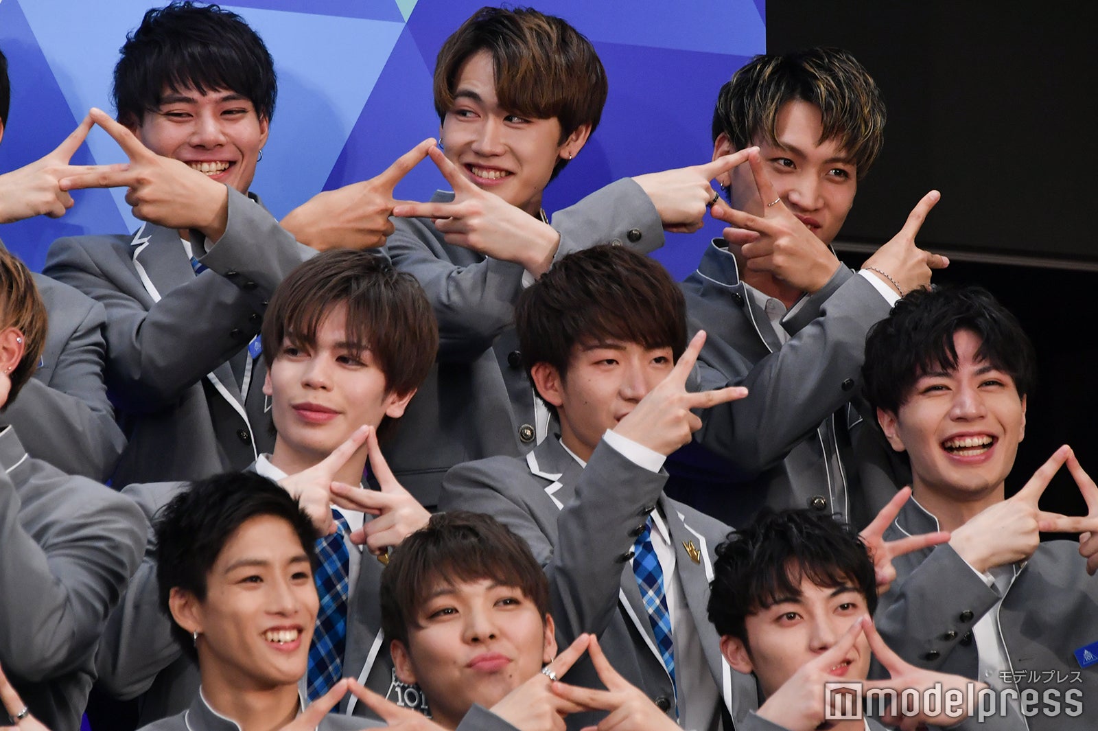 「PRODUCE 101 JAPAN」練習生 （C）モデルプレス