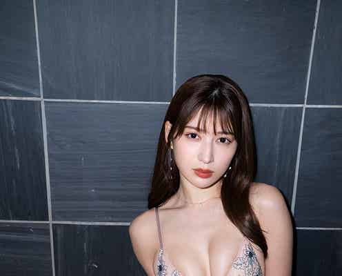 美しすぎるリングガールで話題・雪平莉左、豊満バスト溢れるランジェリー姿にうっとり 温泉旅行がテーマ