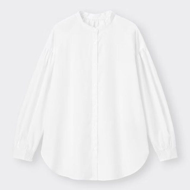 GU ボリュームスリーブブラウス GU ボリュームスリーブブラウス 白