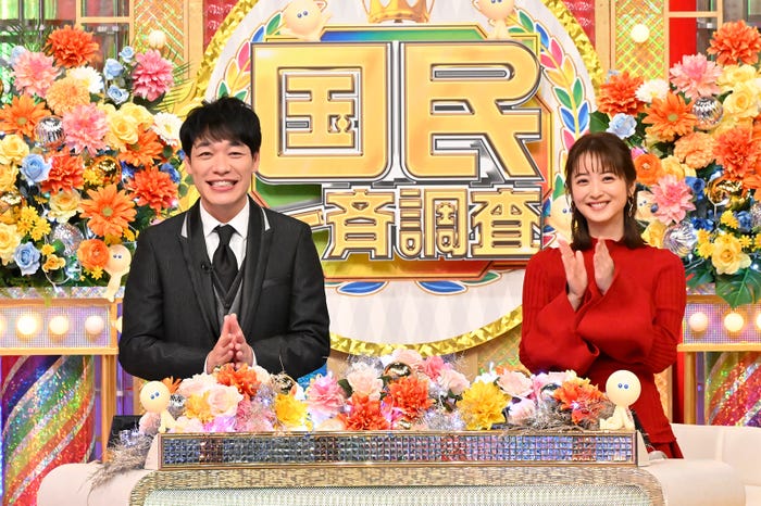 川島明、佐々木希(C)日本テレビ