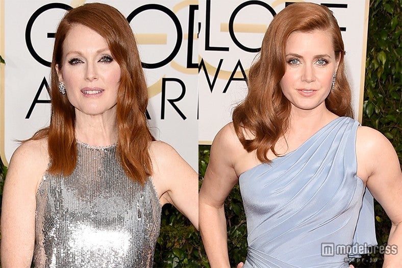ゴールデン・グローブ賞、ジュリアン・ムーア＆エイミー・アダムスが女優賞　セクシードレスも披露
