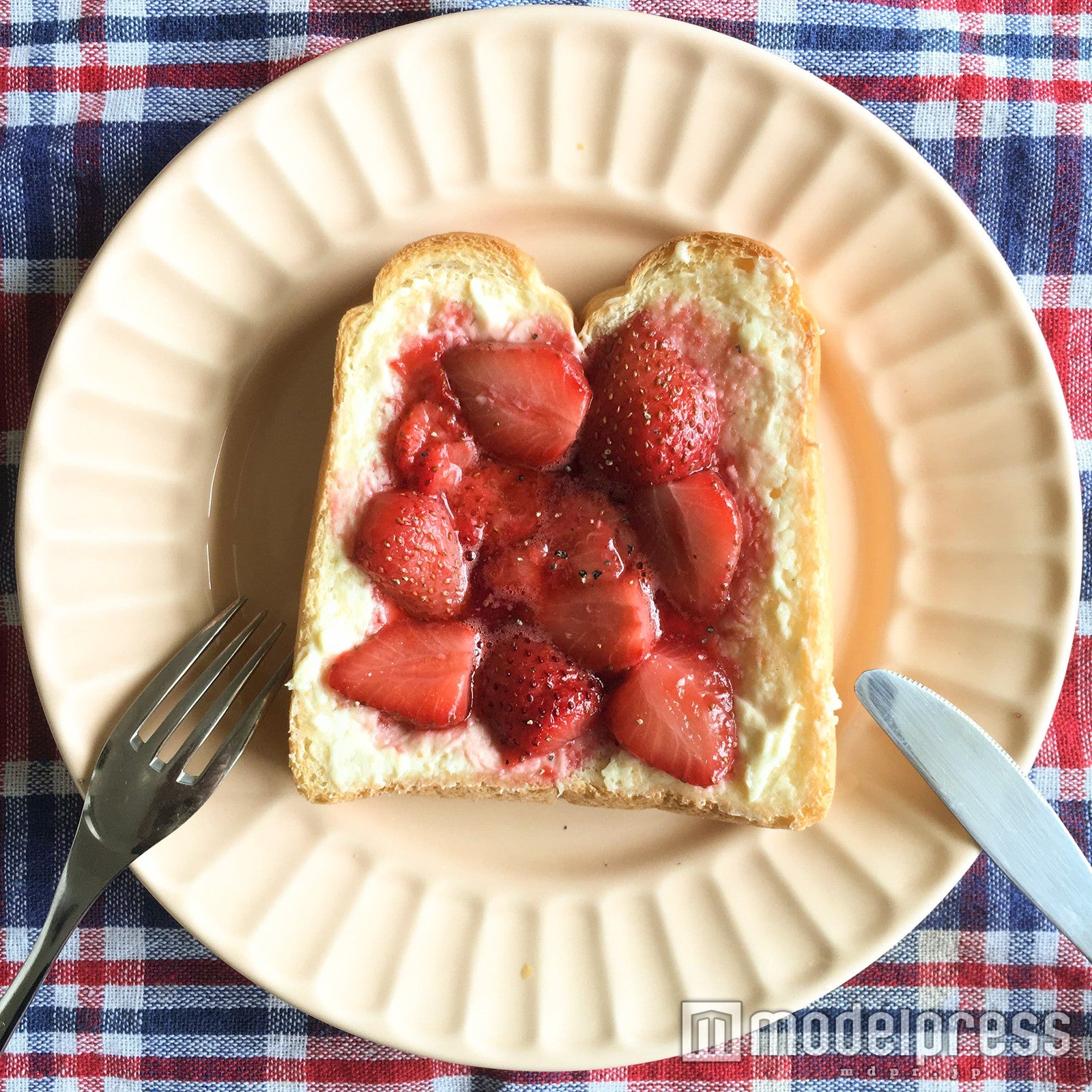 「乙女トースト」で女子力アップしちゃおう！チンしてのせるだけなのに簡単【トレンドレシピ】