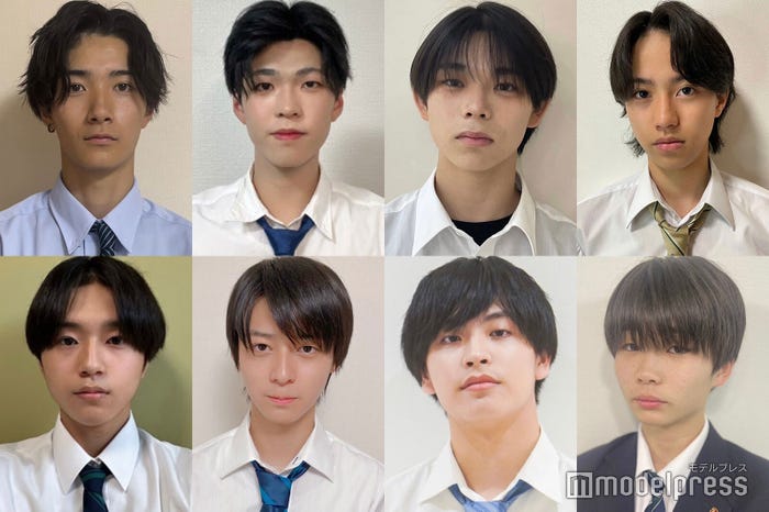 「男子高生ミスターコン2024」関西エリア候補者(一部)