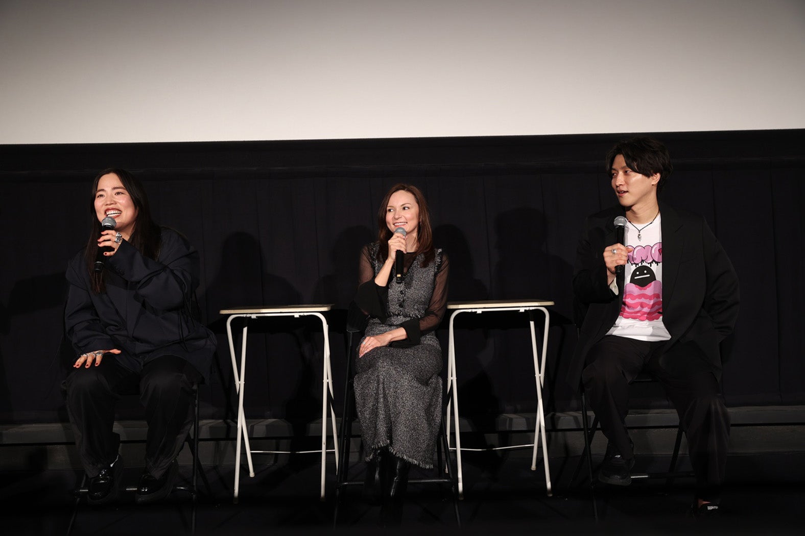 ゆりやんレトリィバァ、神崎メリ、荒野広治（提供写真）