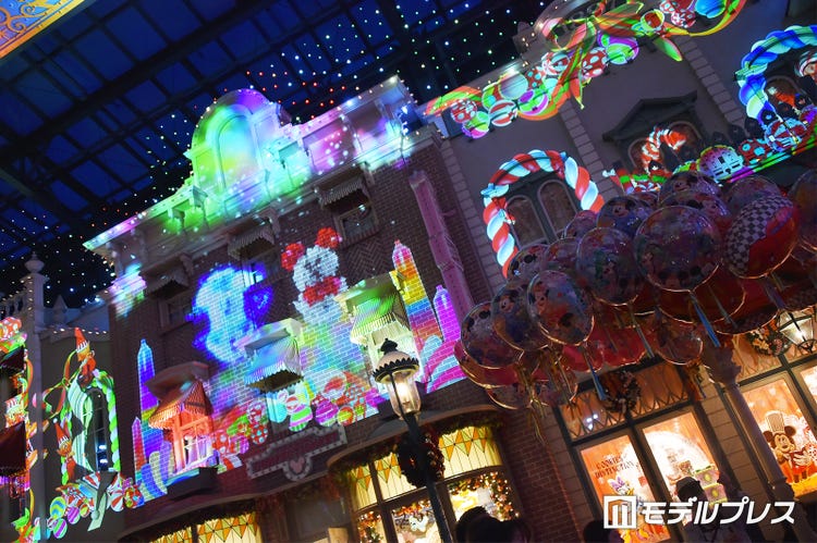 画像3 30 ディズニー クリスマス開幕 Tdl セレブレーションストリート 期間限定バージョンに シンデレラ城裏には生木ツリー モデルプレス