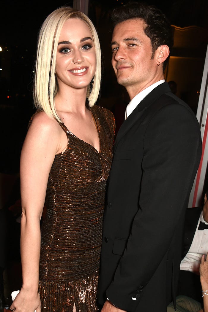 ケイティ・ペリー&オーランド・ブルーム/2017年アカデミー賞アフターパーティーより (写真:Getty Images)