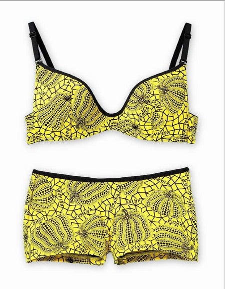 草間彌生プロデュース、アーティスティックなランジェリー新登場